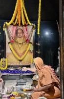 Jalabhisheka and Shodashopachar Puja at HH Shrimat Parijnanashram Swamiji III Sannidhi, Karla (2 March 2025)